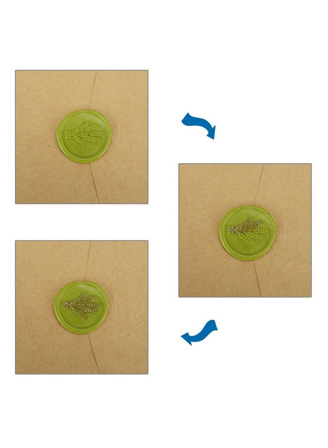 Yoption Wax Seal Pen Kit Yoption 4 Pieces Metallic Pen For Decorating Sealing Stamp Wedding Invation Seals - Image 3