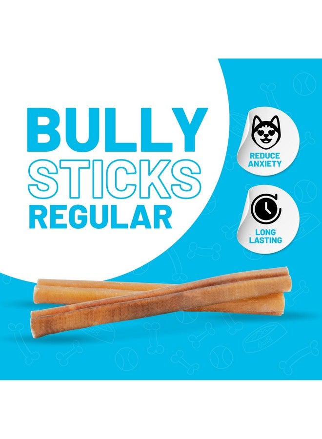 Sitka Farms Bully Sticks for Dogs 6 inch 40 Count - Bully Sticks Long Lasting Natural Chew Treats for Dogs - Fully Digestible Treats to Keep Your Puppies, Small and Medium Dogs Busy - Image 2