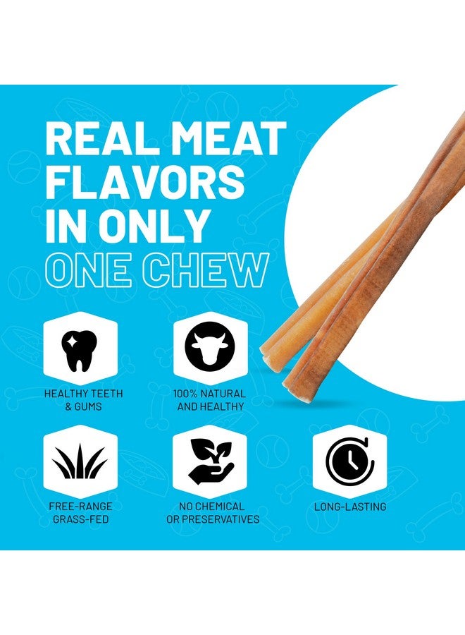 Sitka Farms Bully Sticks for Dogs 6 inch 40 Count - Bully Sticks Long Lasting Natural Chew Treats for Dogs - Fully Digestible Treats to Keep Your Puppies, Small and Medium Dogs Busy - Image 3