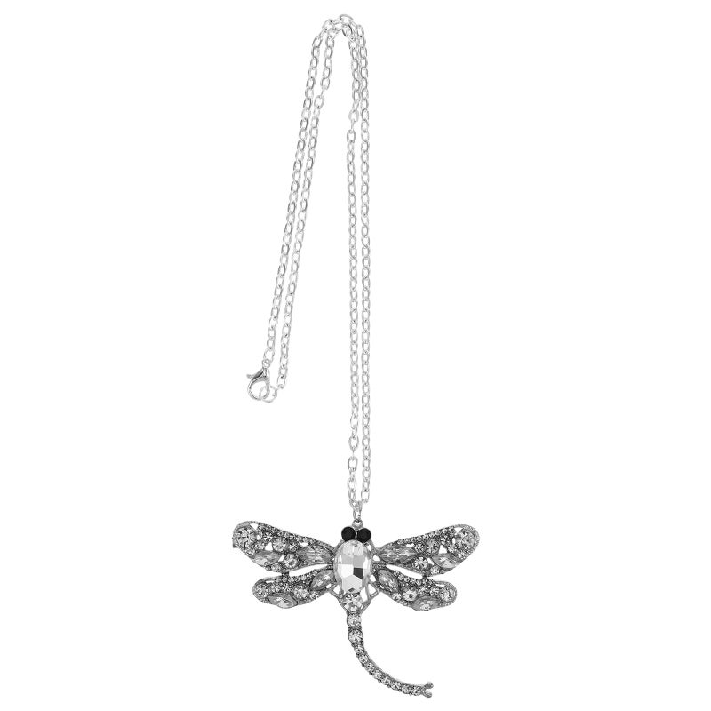 Car Decoration with Dragonfly Pendant, Elegant Alloy Design for Interior Styling - Image 1