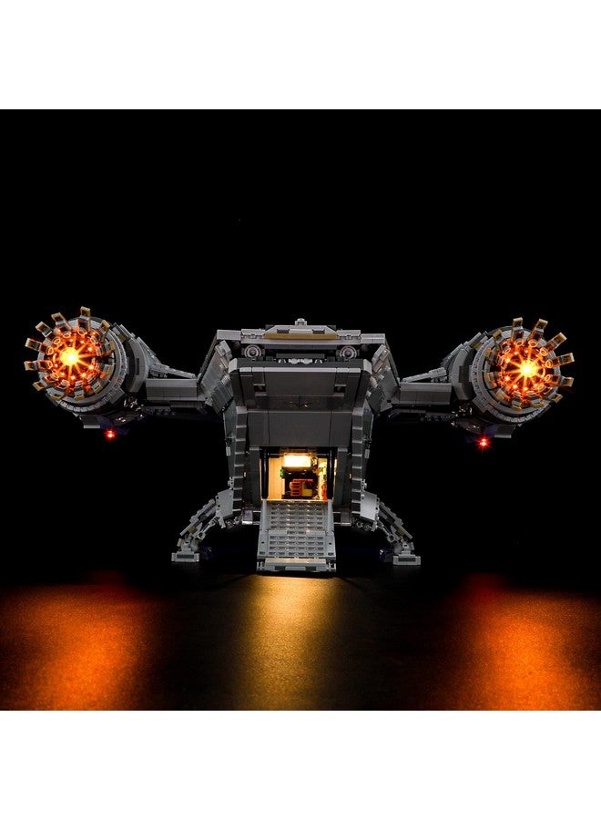 BRIKSMAX Led Lighting Kit for LEGO-75331 The Razor Crest - Compatible with Lego Star Wars Building Blocks Model- Not Include Lego Set - Image 5