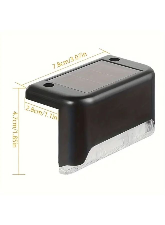 16 قطعة أضواء LED خارجية شمسية قابلة للتعتيم مقاومة للماء بلون الصدف الأبيض - Image 4