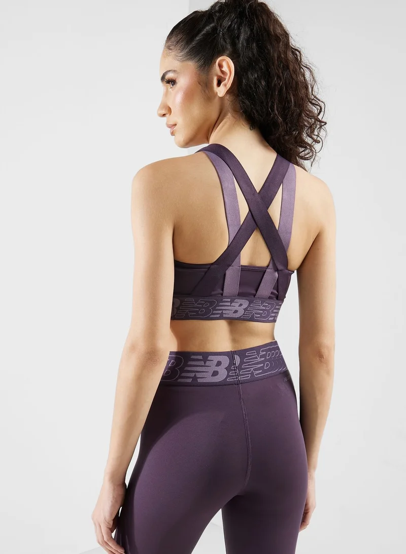 New Balance Relentless Crop Bra