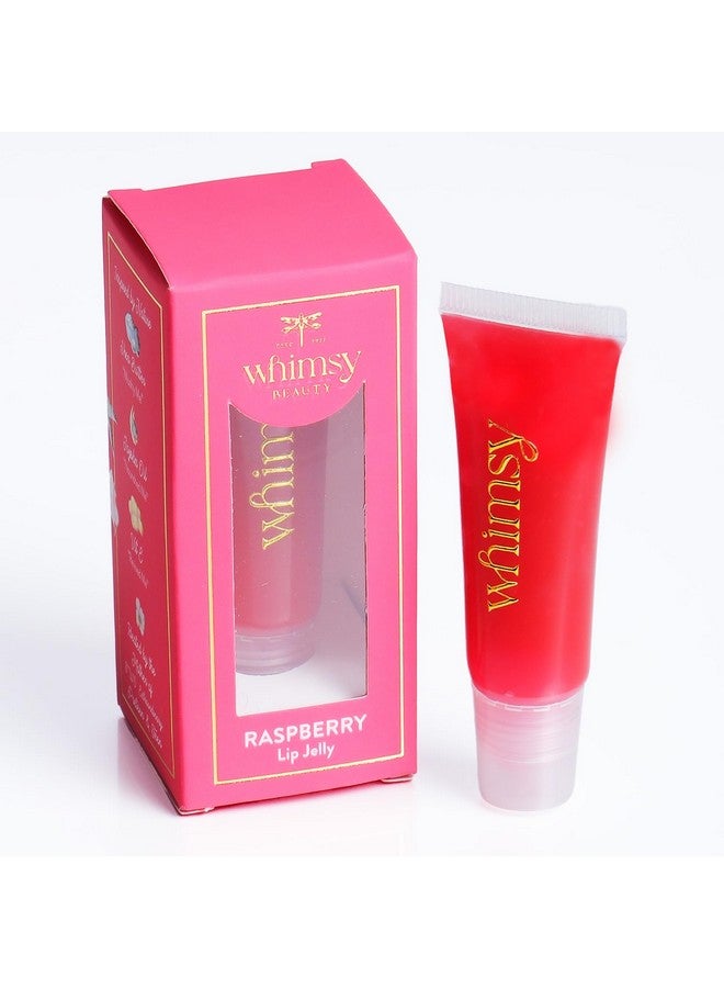 Whimsy Beauty Natural, Organic Tinted Lip Balm- Lip Jelly For for Kids| Lip Balm for Dry & Chapped Lips| Hydrated and Nourishing Lips| All Skin Type| Intense Care |Non-Sticky| Lip balm for Soft, Smooth, Moisturised Lips (Raspberry) - Image 1