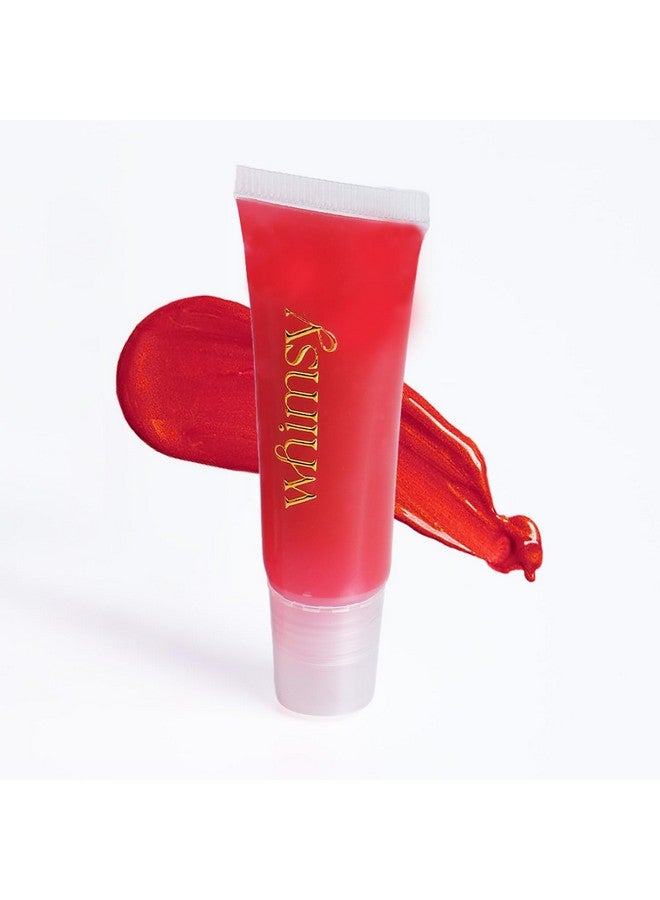 Whimsy Beauty Natural, Organic Tinted Lip Balm- Lip Jelly For for Kids| Lip Balm for Dry & Chapped Lips| Hydrated and Nourishing Lips| All Skin Type| Intense Care |Non-Sticky| Lip balm for Soft, Smooth, Moisturised Lips (Raspberry) - Image 2