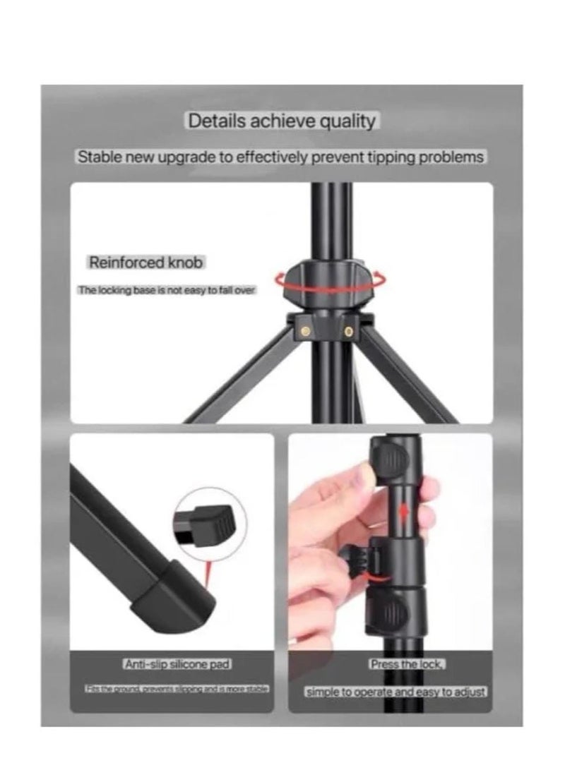 NeePho NP2588 180 cm Tripod and Monopod Feature Easy to Use and Practical Tripod for Indoor and Outdoor Photography and Video Shooting - Image 5