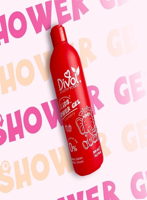 جل استحمام للأطفال بنكهة الفراولة 300 مل