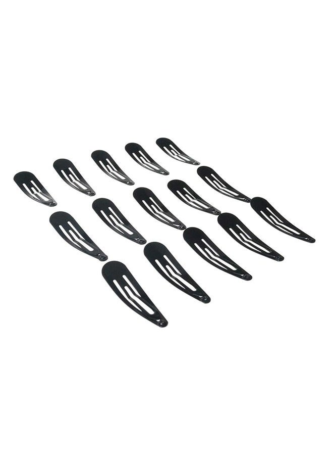 PIDOUDOU 40 Pack Black 2 Inch Barrettes Women Metal Snap Hair Clips Accessories - Image 3