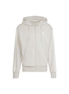 Adidas adidas essentials three stripes french terry fullzip men hooded track top  - Image 2