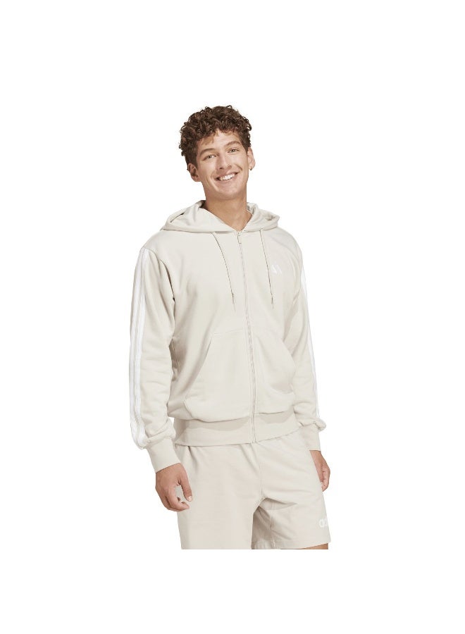 اديداس جاكيت بقبعة Essentials 3-Stripes French Terry - Image 5