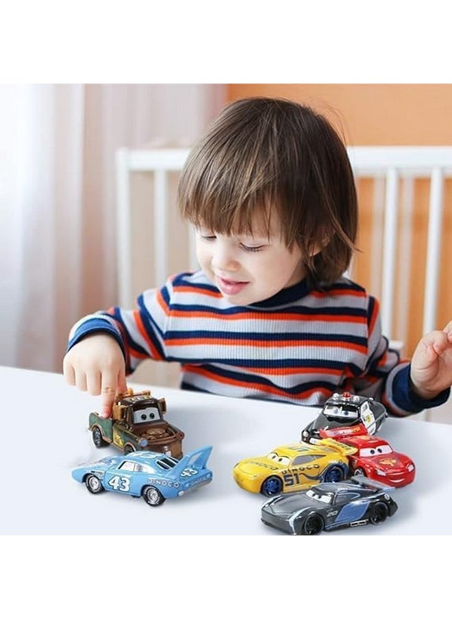 Sky Tech Sky Tech® Mini Metal Die Cast Car Set of-6 Toy Vehicle Play Set Free Wheel High Speed Unbreakable Car for Kids, Small Racing Car for Exciting Playtime Adventures, Movie Vehicles Car for Kids  - Image 4