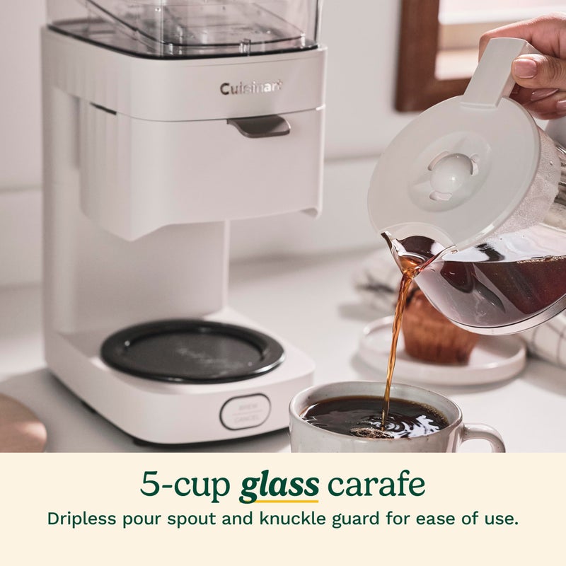 Cuisinart صانعة القهوة كويزينارت سوهو™ سعة 5 أكواب، ترافل، DCC-5TRNAS - Image 3