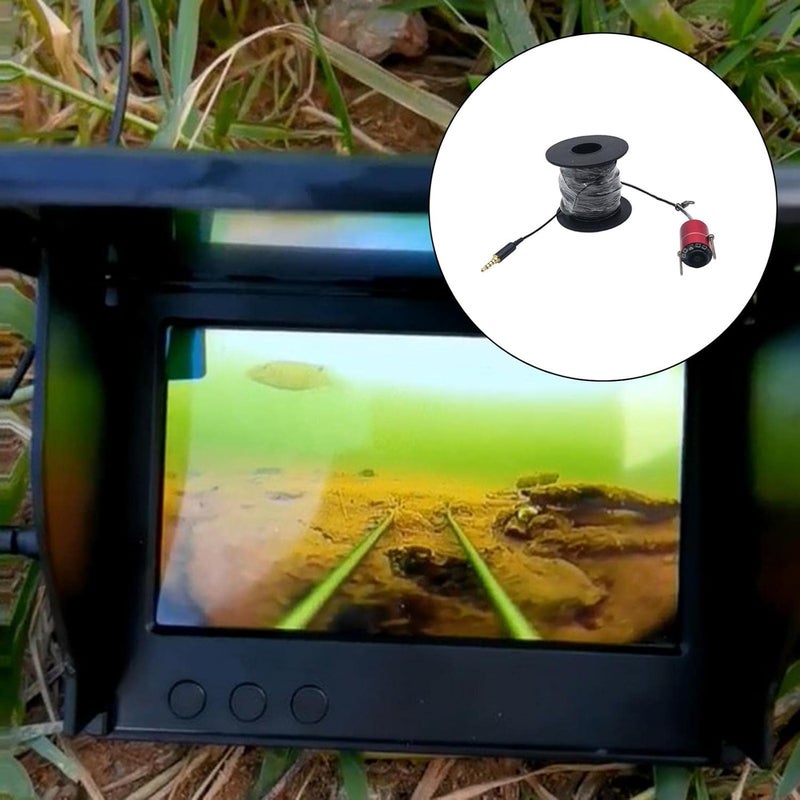 klarako Underwater Fishing Camera with Cable Underwater Fish Finder Monitor System Fishing Video Camera for Kayak boat and sea Fishing - Image 3