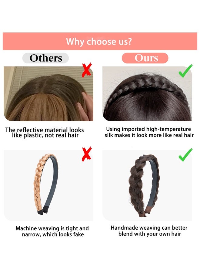 سوفي شعر مستعار مضفر واقعي للنساء - شعر صناعي فاخر، مزيج سهل وملاءمة آمنة - Image 3