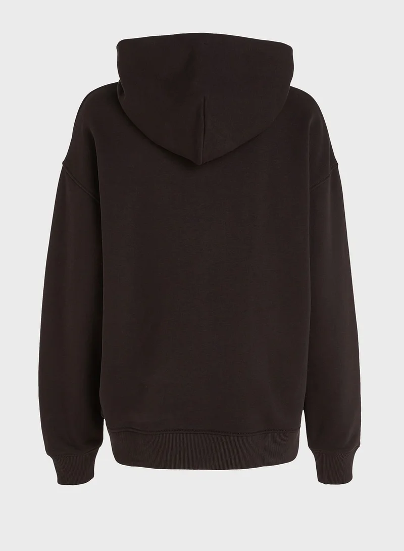 TOMMY JEANS Logo Knitted Hoodie