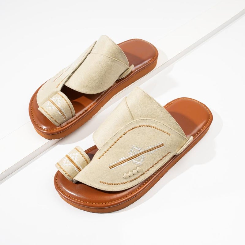 Arabic Sharqi Sandals | Brown | Sandals Traditional footwear