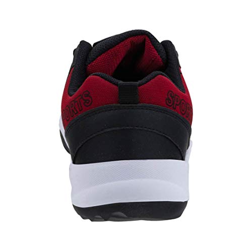 Lancer Mens HECTOR-901 Black Maroon Running Shoe - 6 UK (HECTOR-901BLK-MRN-40) - Image 5