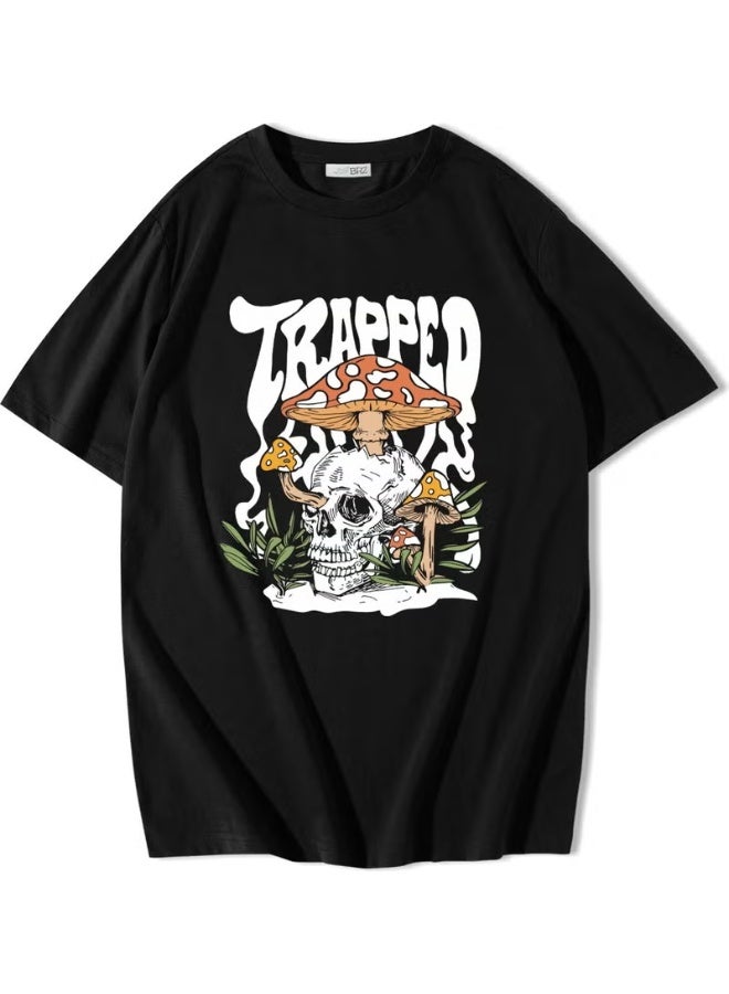 BRZ Collection Oversize Unisex Trapped T-Shirt - Image 1