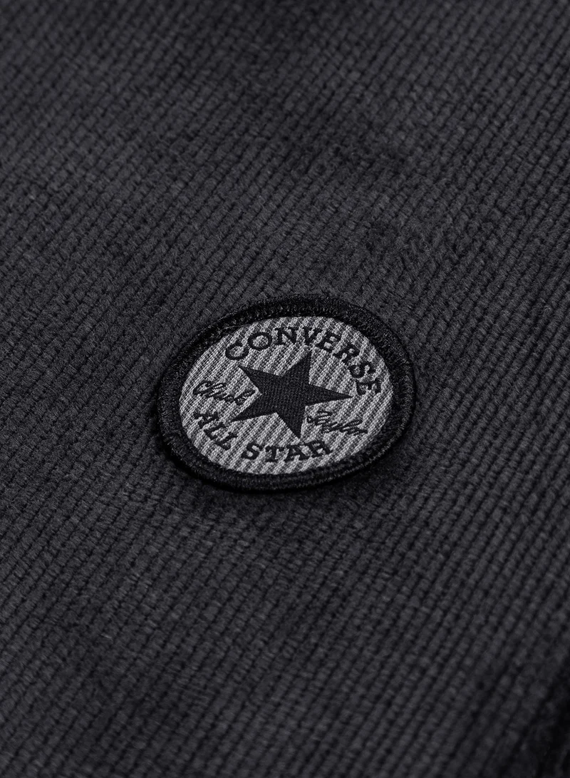 CONVERSE Youth Ribbed Velour Flared Leggings