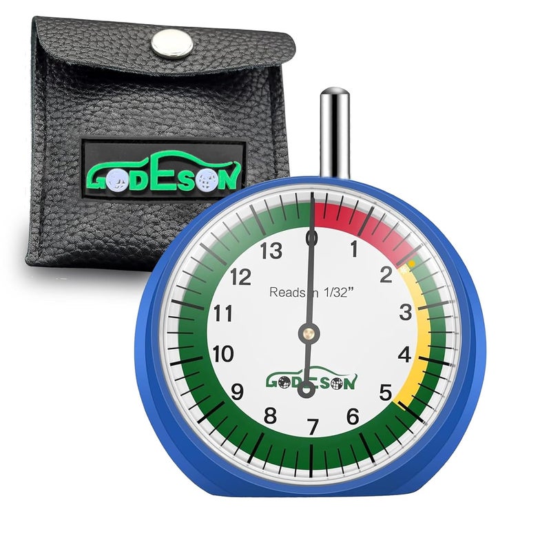 GODESON Dial Type Tire Tread Depth Gauge 88703 - Image 1
