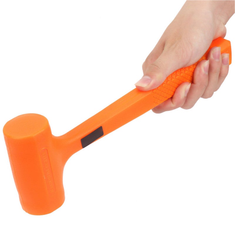 MYTEC Explosion-Proof PVC Steel Core Hammer with Built-in Steel Ball - Shockproof Non-Spark Percussion Hammer for Petrochemical and Coal Mine Use - Image 2