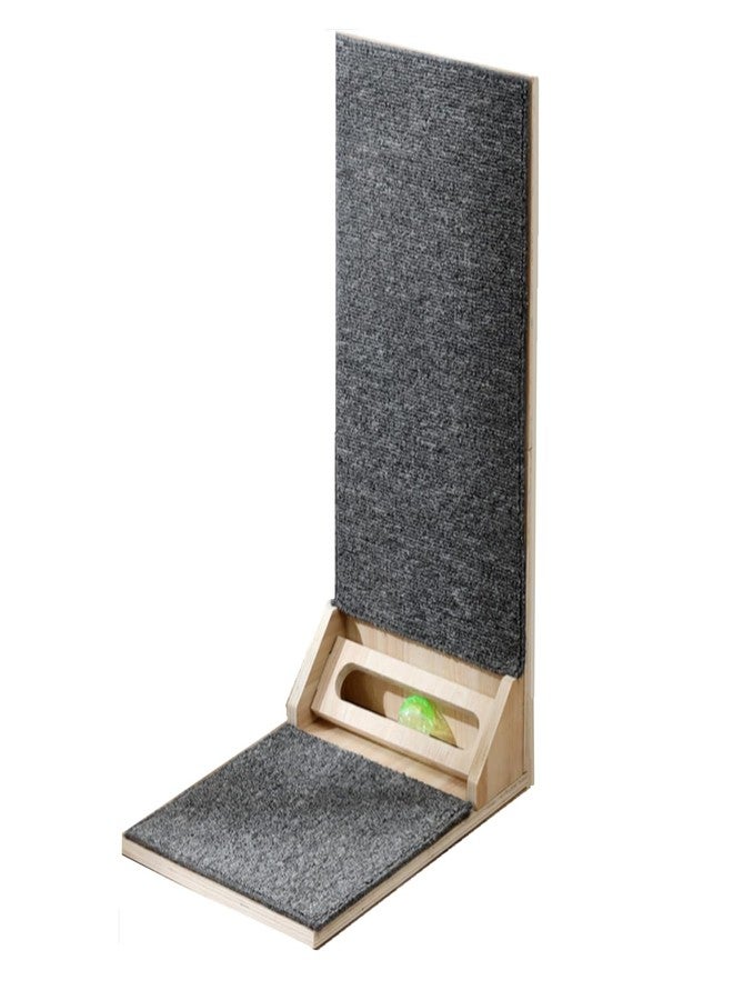 SHENGOCASE 24" Tall L-Shape Cat Carpet Scratcher Cat Scratching Post, Sofa Couch Protector Replaceable Scratching Pad Mat Sisal - Image 1