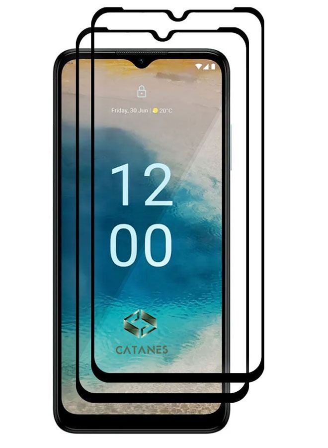 CATANES 2 Pack For Nokia G22 Tempered Glass Screen Protector Full Glue Back - Image 2