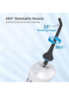 PDEEY Water Flosser Replacement Tips for Mospro, Nicwell, Nicefeel, Oralfree, Jet Nozzel Black 3 PCS  - Image 3