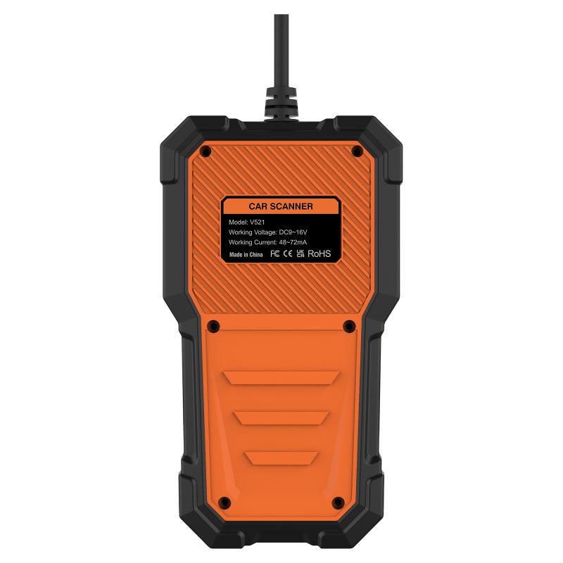 V521 Universal OBDII Scanner Professional Car Code Reader Data Print OBDII/EOBD/CAN Scan Tool Mode 6/ 8 for All OBDII Vehicles After 1996 - Image 5