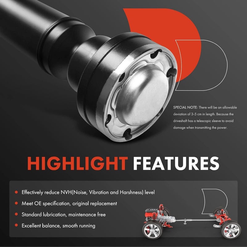 A-Premium Front Complete Drive Shaft Assembly - Image 5