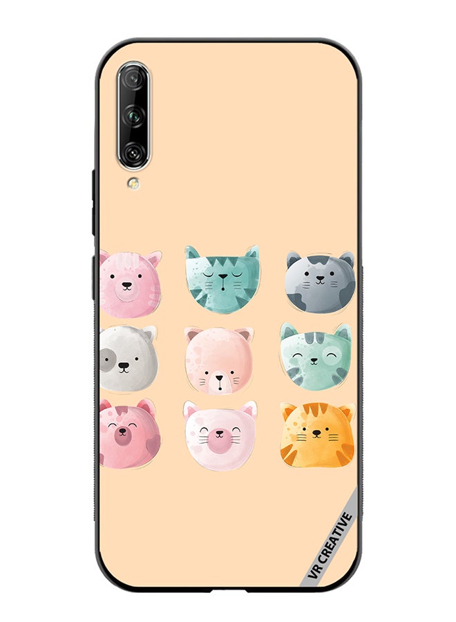 VR CREATIVE Protective Case Cover For Huawei Nova Y9S Cute Faces Design Multicolour - Image 1