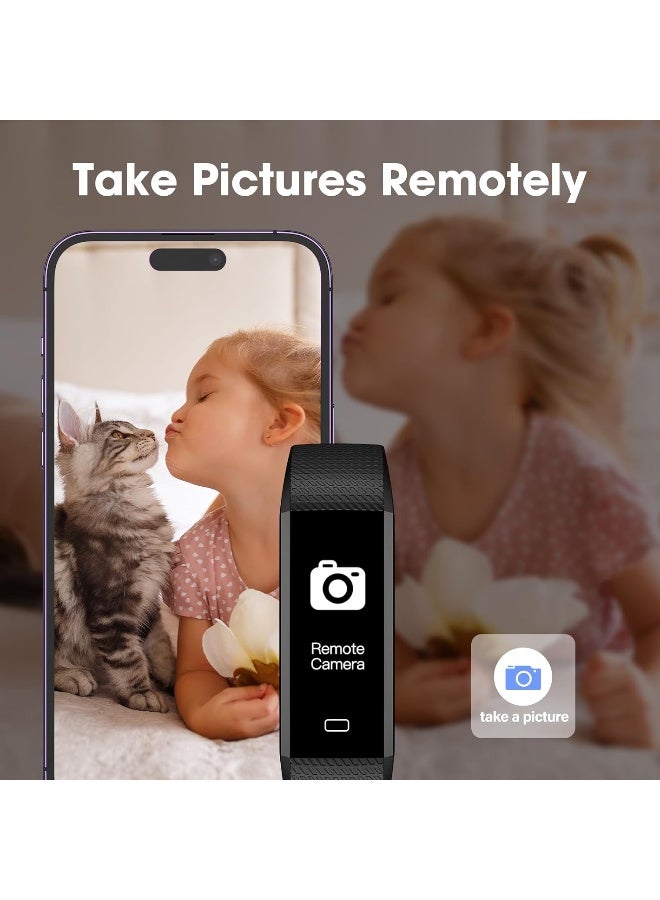 EURANS Kids Fitness Tracker for Boys Girls Teens, IP68 Waterproof Activity Tracker with Heart Rate, Blood Oxygen & Sleep Monitor, Alarm Clock, Calorie Counter, Step Counter - Image 2