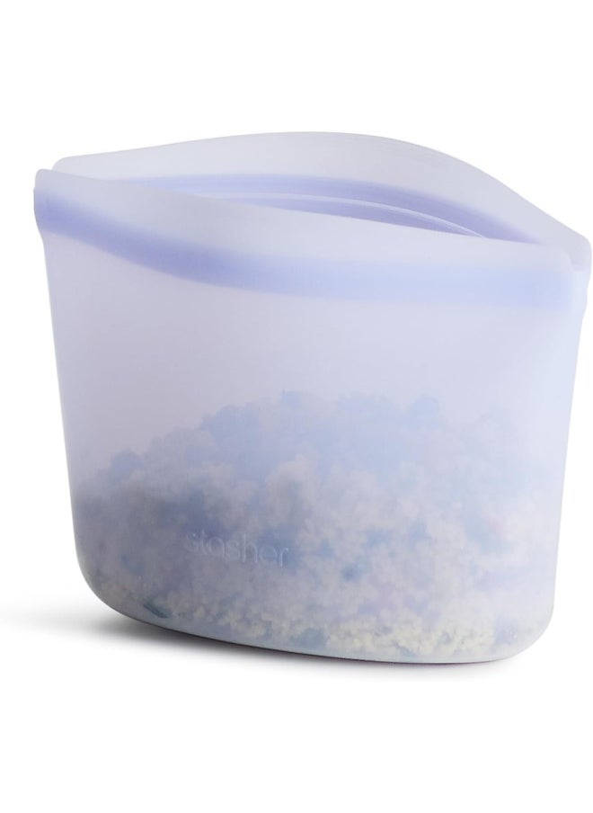 Stasher 2 Cup Bowl Lavender 0.47L  - Image 1