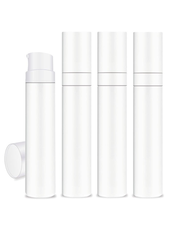MYOC White Airless Bottle Set with White Pump| 4 Bottles | 30ml | Leak-Proof & Precise Dispensing | Ideal for DIY Beauty & Skincare - Image 1