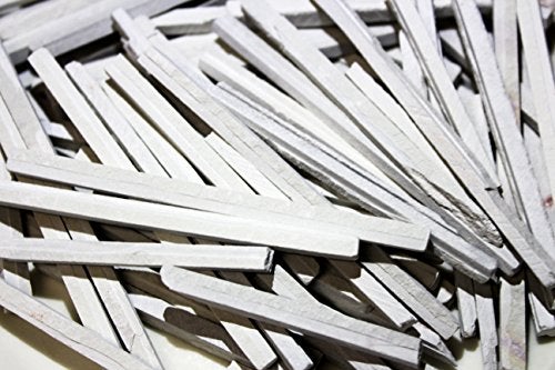 Earthy Goodies Edible Thin Slate Chalk Pencils. White Slate Limestone Chalk Sticks for pica - Image 3