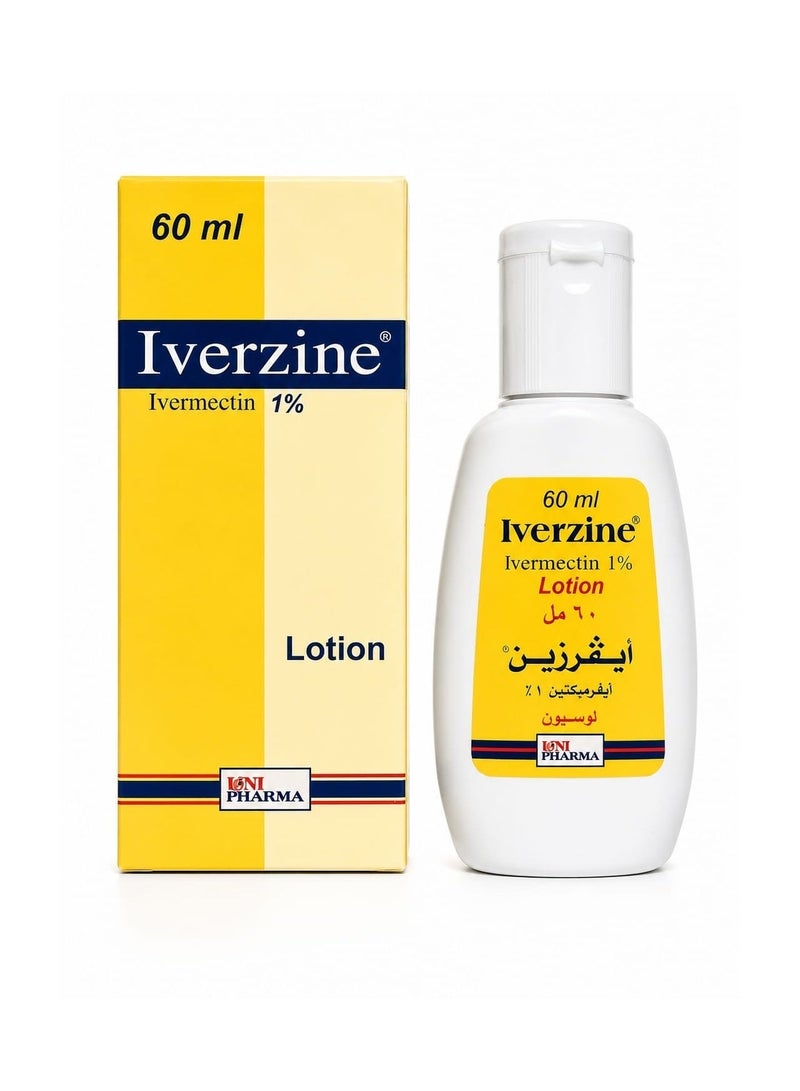 UNIPHARMA Iverzine lotion 60 ml original - Image 2