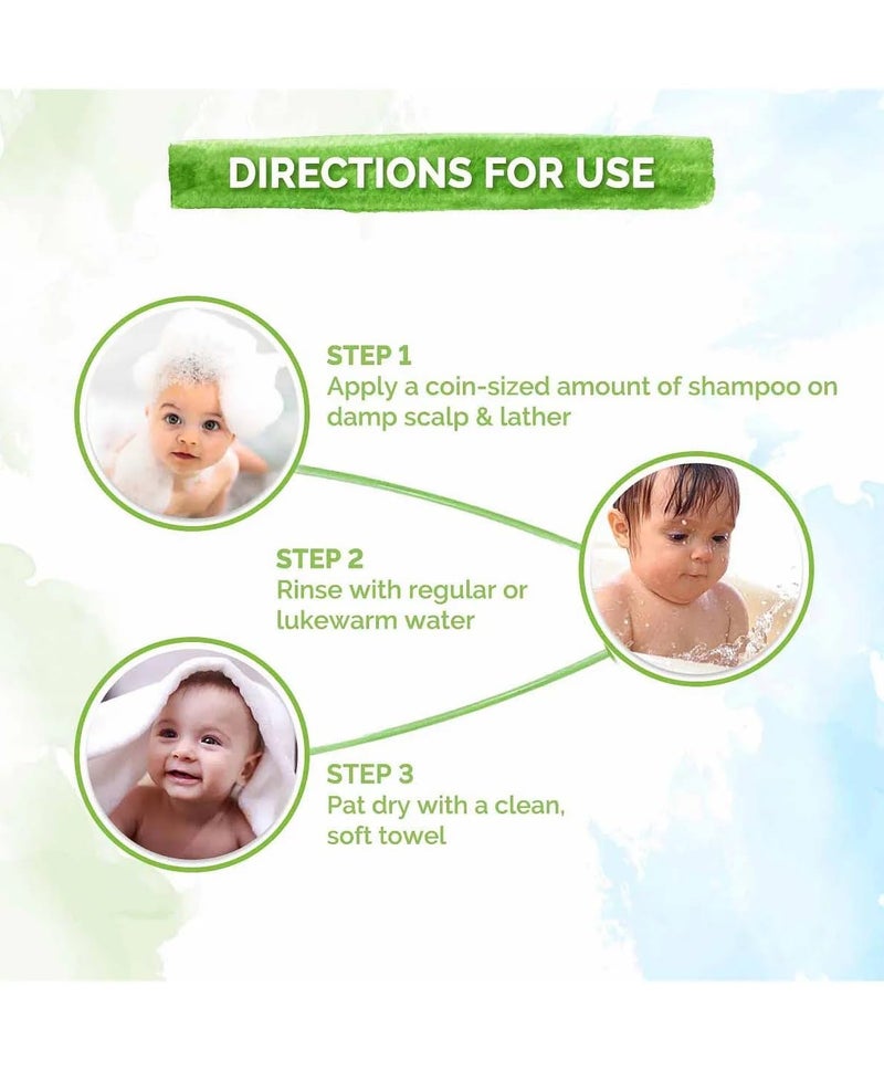 Mamaearth Gentle Cleansing Shampoo for Babies | Infused with Coconut, Jojoba Oil, Calendula Extract & Aloe Vera Extract | Tear-Free Natural Shampoo | 400 ml - Image 4