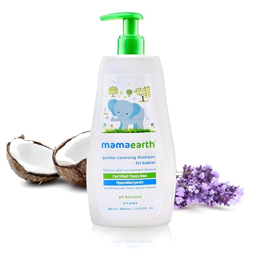 Mamaearth Gentle Cleansing Shampoo for Babies | Infused with Coconut, Jojoba Oil, Calendula Extract & Aloe Vera Extract | Tear-Free Natural Shampoo | 400 ml - Image 5