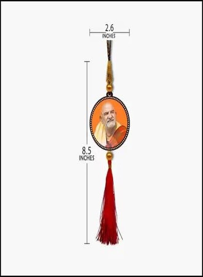 Giftlab Lord Neem Karoli Ji Idol Hanging for Car Giftlab Lord Sai Baba Idol Hanging for Car & Home Decorative Showpiece. - Image 2