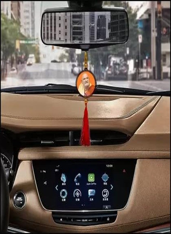 Giftlab Lord Neem Karoli Ji Idol Hanging for Car Giftlab Lord Sai Baba Idol Hanging for Car & Home Decorative Showpiece. - Image 3