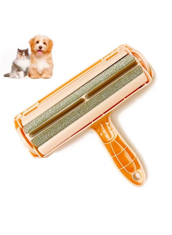 Generic Pet Hair Remover Roller for Cats and Dogs Hair Reusable Roller Brush chom Roller Perfect for Couch, Carpet, beds and More Perfect Fur Removal Tool Pink, Purple, Blue Great Gift  - Image 1