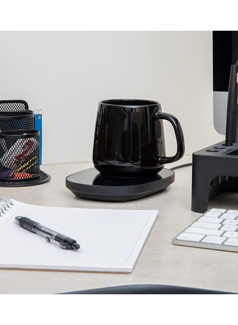 Lucky سخان أكواب القهوة الذكي بدرجة حرارة ثابتة 55 درجة، مناسب للمكتب والمنزل، وأكواب ووسادات تدفئة جديدة - Image 4