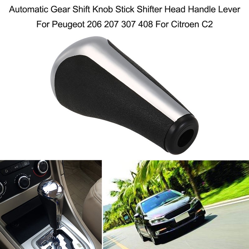 Automatic Gear Shift Knob Stick Shift Head for Peugeot 206 207 307 408 Citroen C2 - Image 2