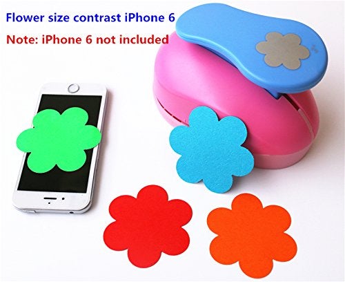 CADY Crafts Punch 3-Inch Paper Punches Craft Punches (Plum Flower) - Image 4