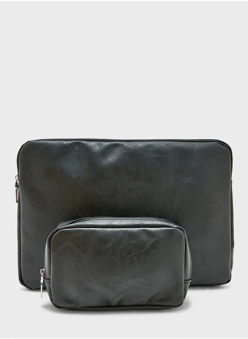 ELLA 13" Laptop Case With Small Case