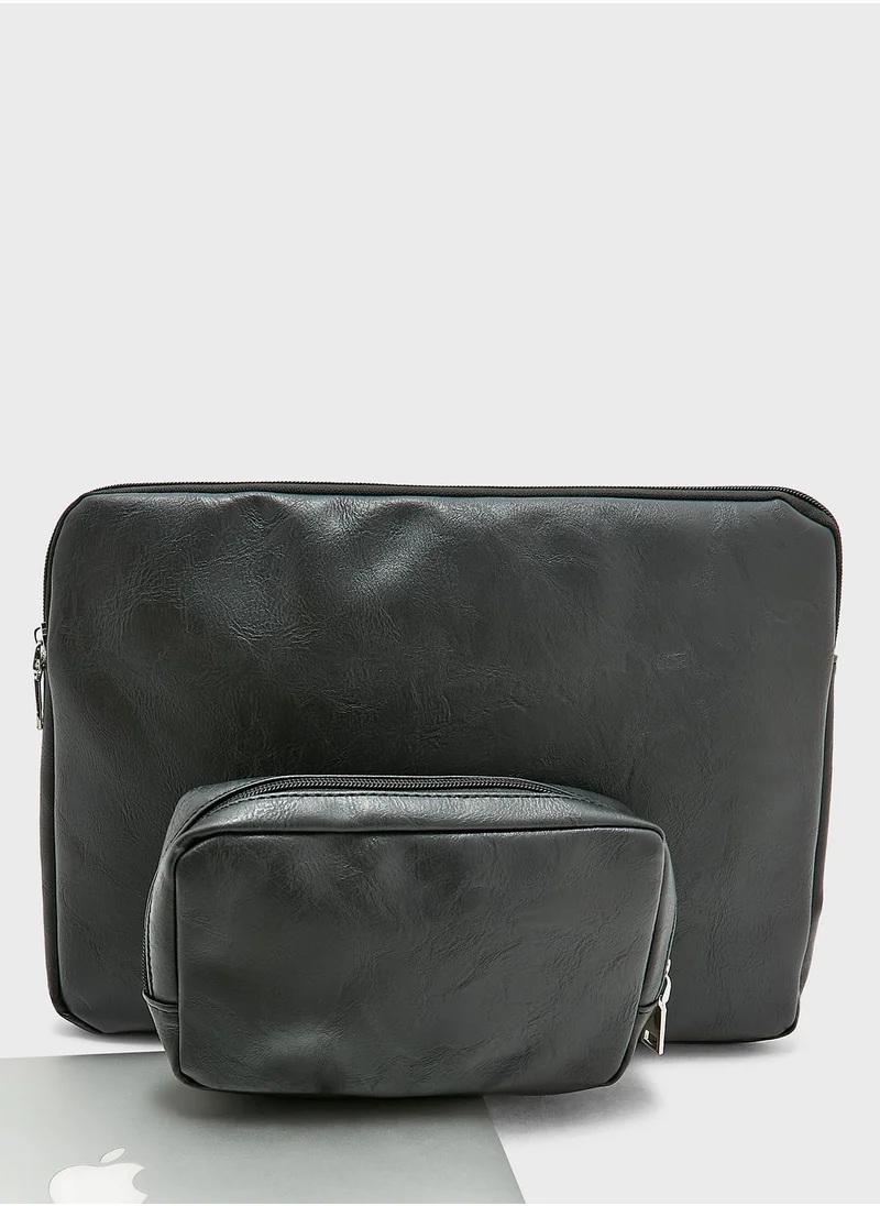 ELLA 13" Laptop Case With Small Case