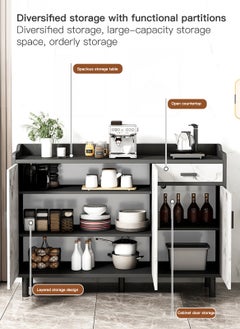 Sharpdo Home Kitchen Dining Side Storage Cabinet 100*34*93cm  - Image 3