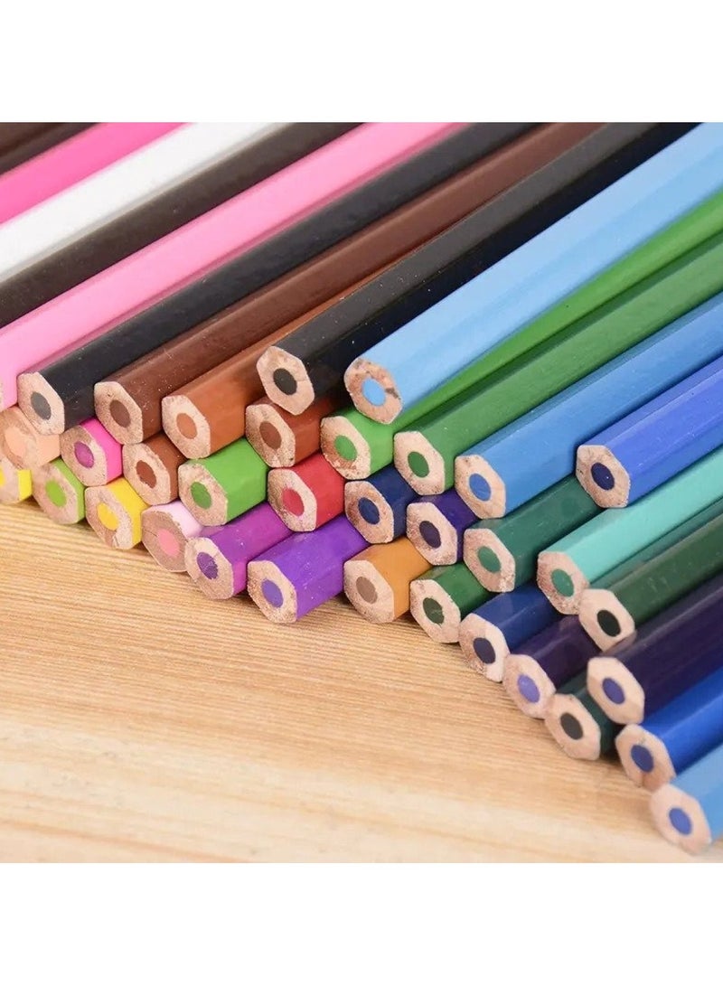 Huitich 24-Color Colored Pencils Set, Assorted - Image 2