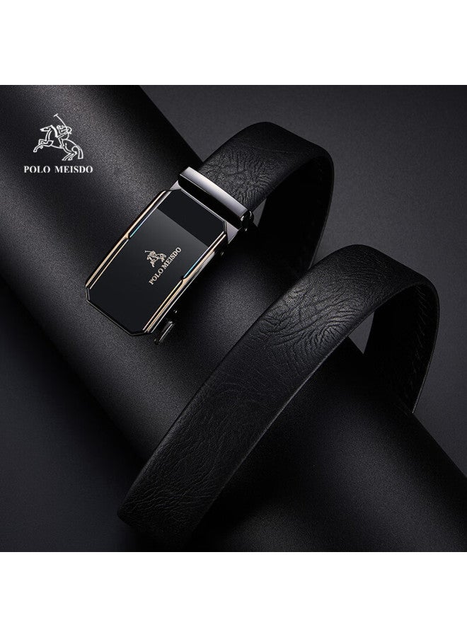 Polomeisdo Paul Meisite Men's Leather Belt With Automatic Buckle, Gift Box, Jd Self-operated, Qixi Valentine's Day Gift For Boyfriend Or Husband - Image 2