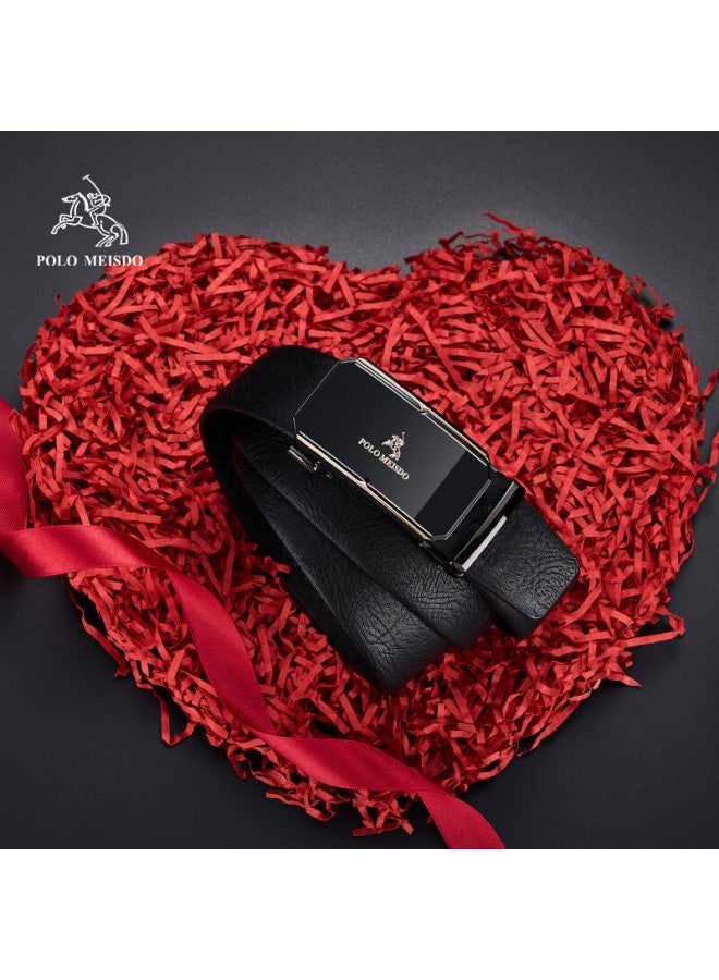 Polomeisdo Paul Meisite Men's Leather Belt With Automatic Buckle, Gift Box, Jd Self-operated, Qixi Valentine's Day Gift For Boyfriend Or Husband - Image 3